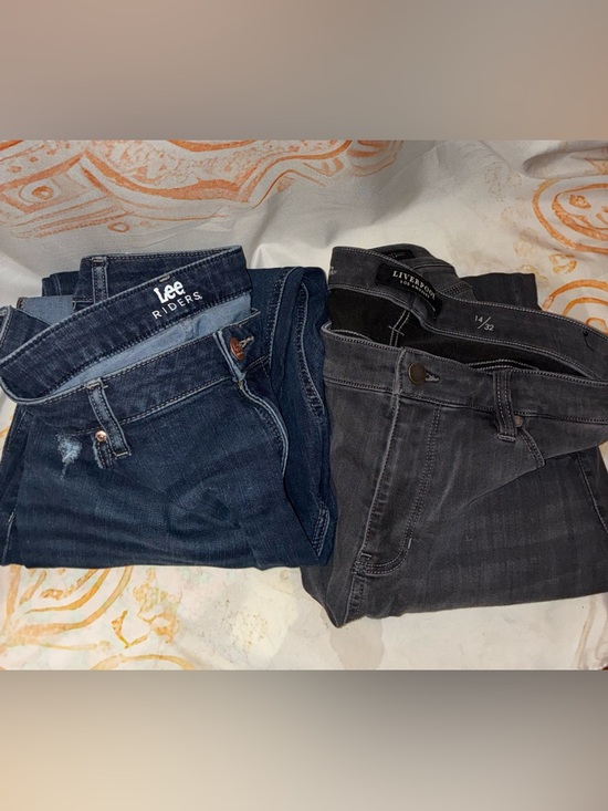 Riders by Lee Denim - Riders by Lee Slim Cuffed Jeans & Liverpool Charcoal Gray Jeans Bundle
